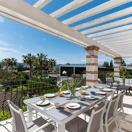 De Luxe Vue Mer Cap D'antibes Villa