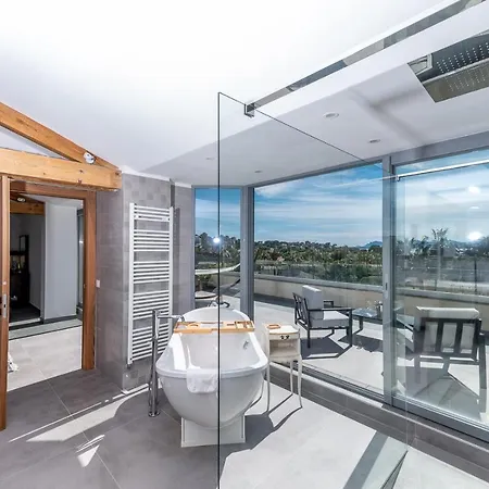 De Luxe Vue Mer Cap D'antibes Villa Juan-les-Pins
